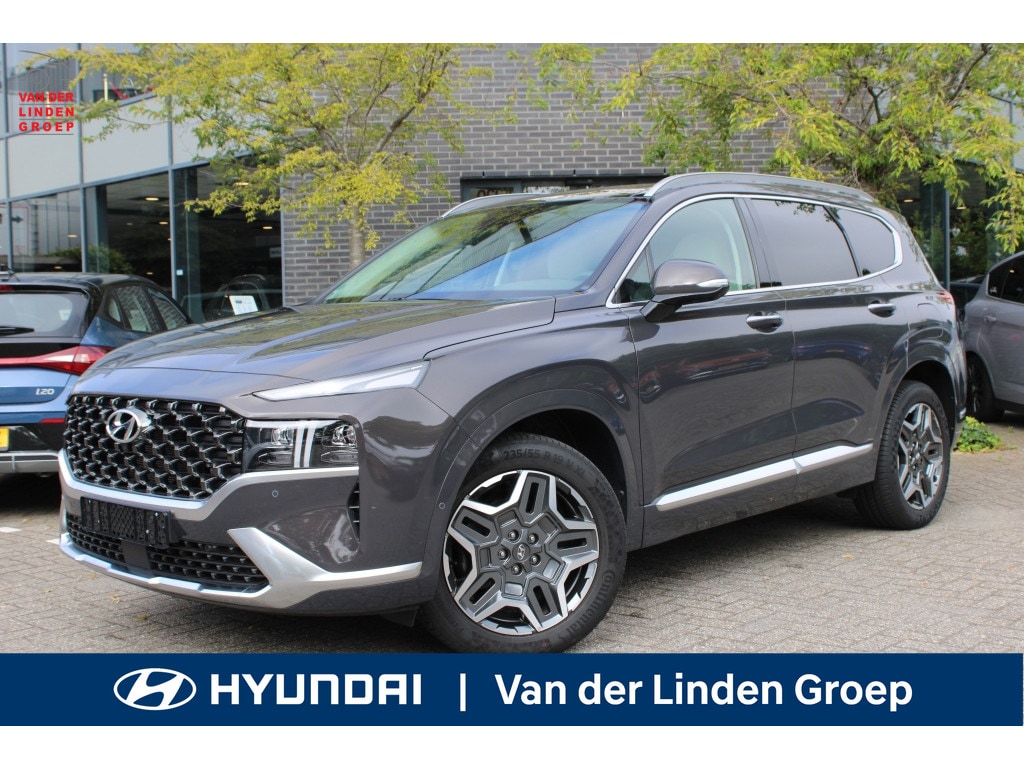Hyundai Santa Fe 1.6 T-GDI HEV 230PK! Premium Plus Sky 7p Full Option! "RIJKLAARP