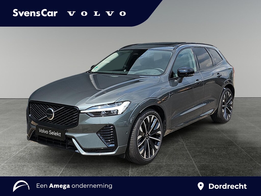 Volvo XC60 2.0 T6 Plug-in hybrid AWD Ultra Dark | Luchtvering | Bowers & Wilkins audio | Trekhaak | Stoelventilatie |