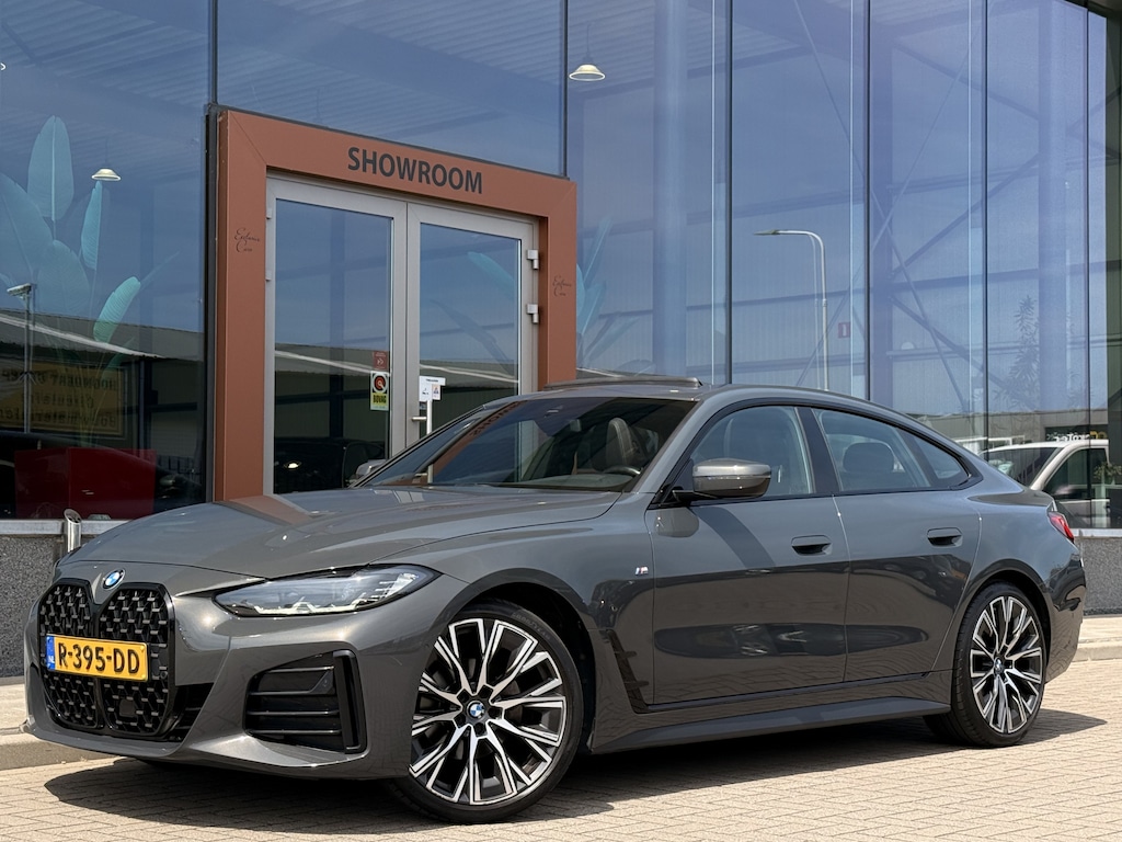 BMW 4-Serie Gran Coupe 420i M-Sport | Pano | Leder | DAB | Apple Carplay | Individual Dravitgrau