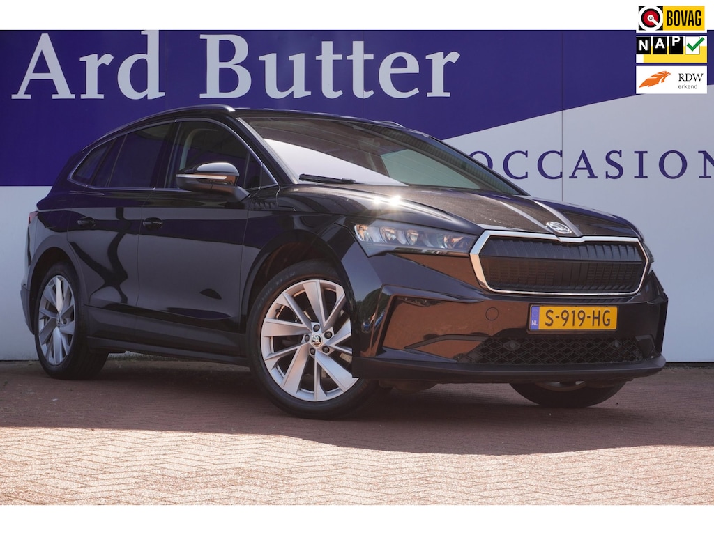 Skoda Enyaq iV 60+Led+Navigatie+Camera+Leder+stoel-verw = 93% SOH = SUPER PRIJS !!