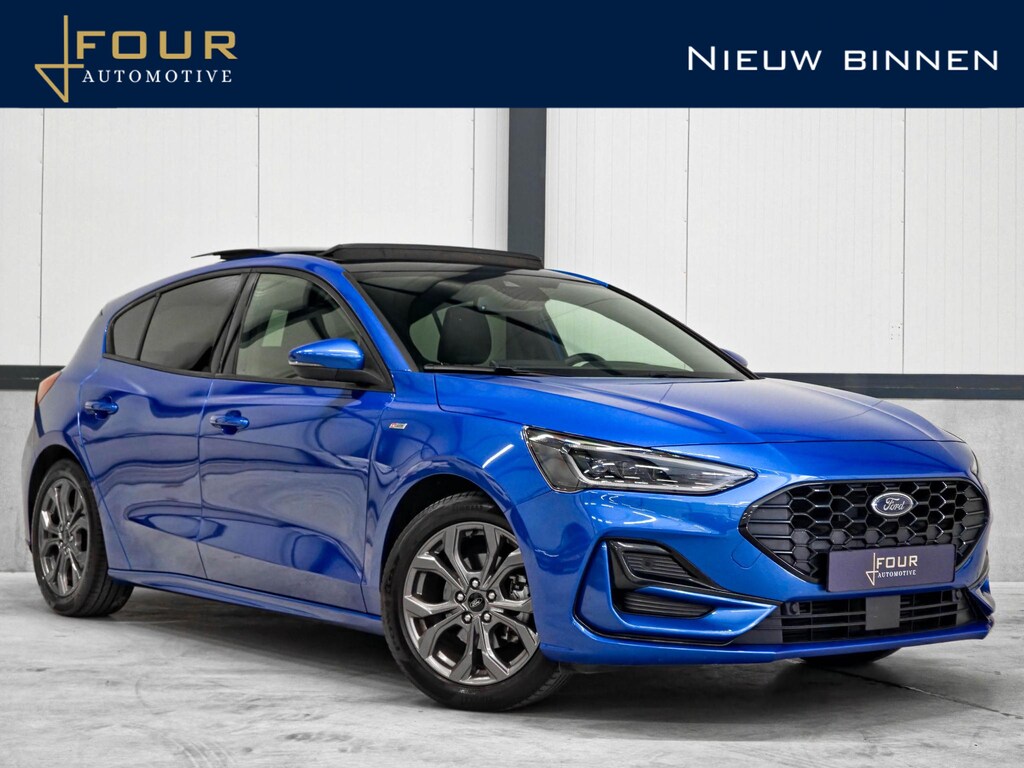 Ford Focus 1.0 EcoBoost Hybrid ST Line | Panoramadak | NW Scherm | Fabrieksgarantie 2030 | Full LED | Camera