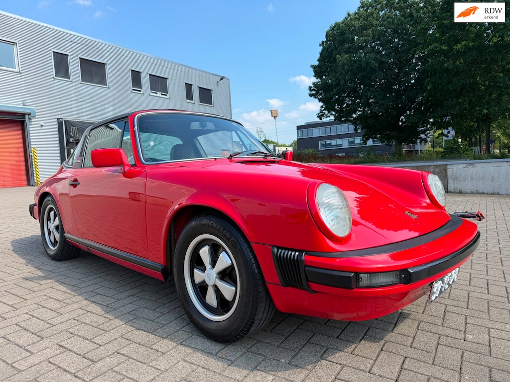 Porsche 911 TARGA 2.7 5 bak 1973 oudere gerestaureerde Porsche, ( duitse herkomst) eu specs, pascha interieur, fuchs 114.655 km