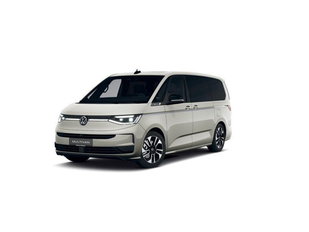 Volkswagen Multivan Bulli Edition L2 1.5 eHybrid 180 kW (245 pk) 4M | IQ Light | Panoramadak | Area View | 12,9 inch Discover Pro | Wegklapbare trekhaak | Zitopstelling 2-2-3 met vis-a-vis | Privacy glass |