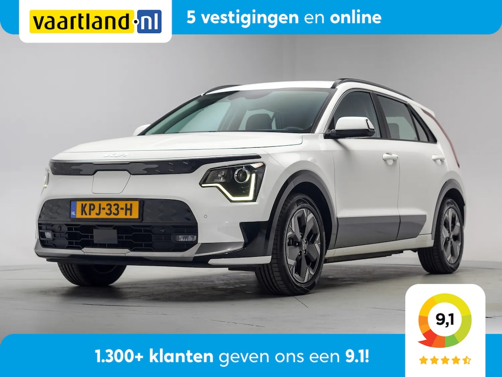 Kia Niro EV e-Niro DynamicLine 64.8 kWh 3-fase [ Navi Adapt.cruise Camera Stoel-en stuurverwarming ]