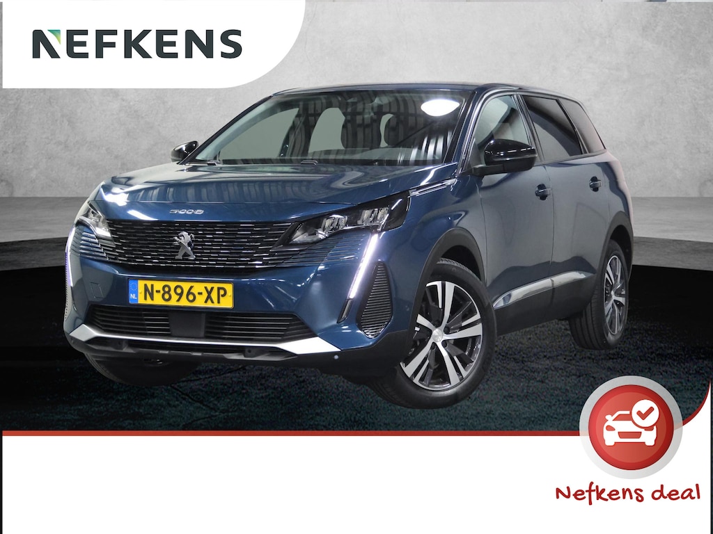 Peugeot 5008 130PK Allure | 1ste eigenaar | Dodehoekdetectie | Camera | Navigatie | AUTOMAAT | Cruise Control | Climate Control | 7 PERSOONS! | Isofix | Parkeersensoren | LED | Privacy Glass |
