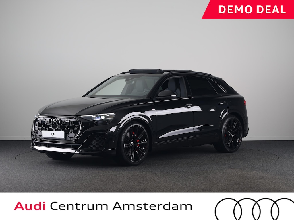 Audi Q8 Pro Line S 55 TFSI e 394 pk | Bang & Olufsen Premium 3D | Glazen panoramadak | Vierwielbesturing | Assistentie. plus, remote park |