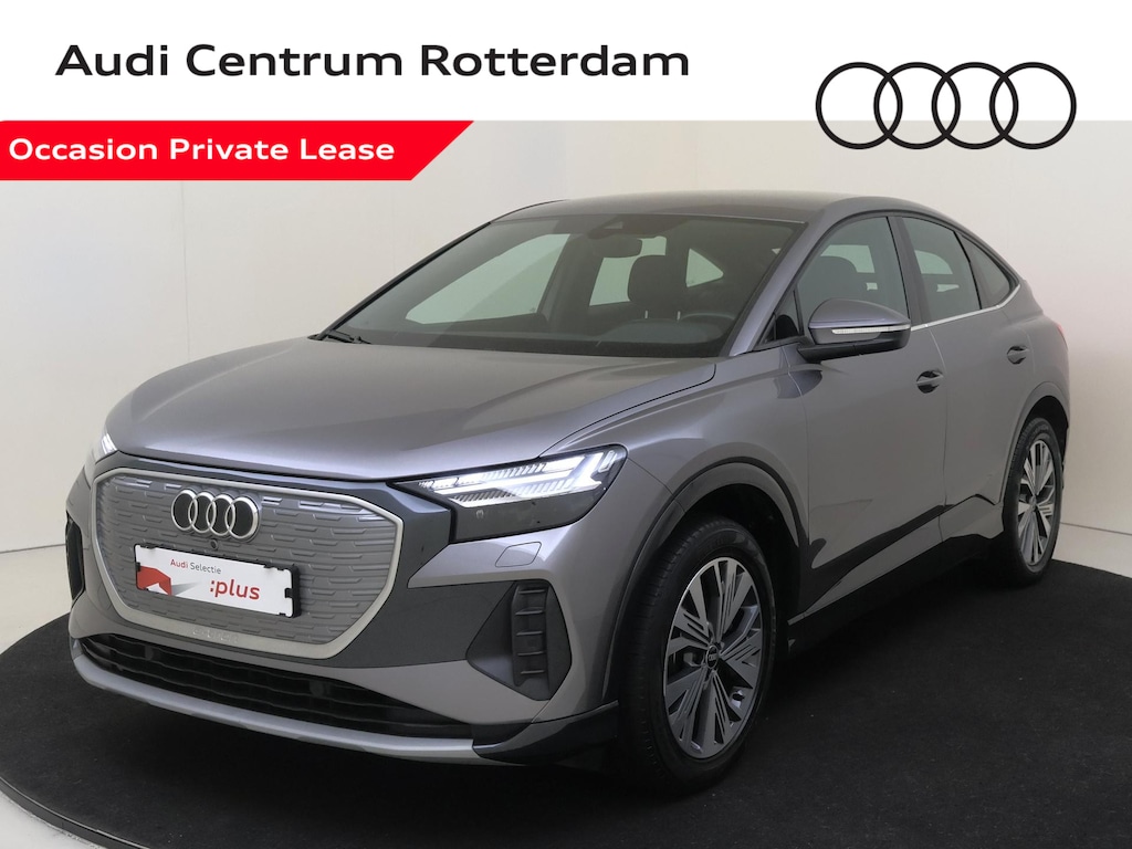 Audi Q4 Sportback e-tron 35 Advanced edition 55 kWh | SoH 89% | Achteruitrijcamera | Lederen bekleding | Adaptieve cruise control | Keyless | Elektrische kofferklep | Sfeerverlichting | Stoelverwarming | Navigatie |