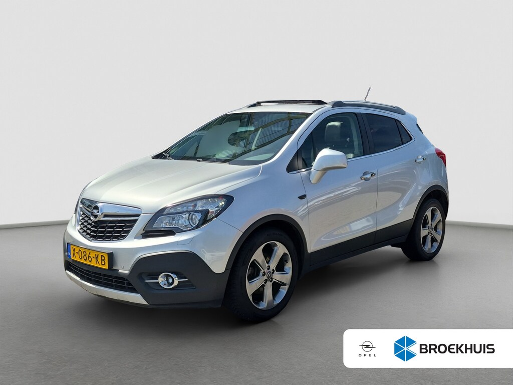 Opel Mokka 1.4 T Cosmo Automaat | Schuifdak | Vol leder | Stuur + Stoelverwarming | Bi-Xenon | Full map navigatie | Camera |