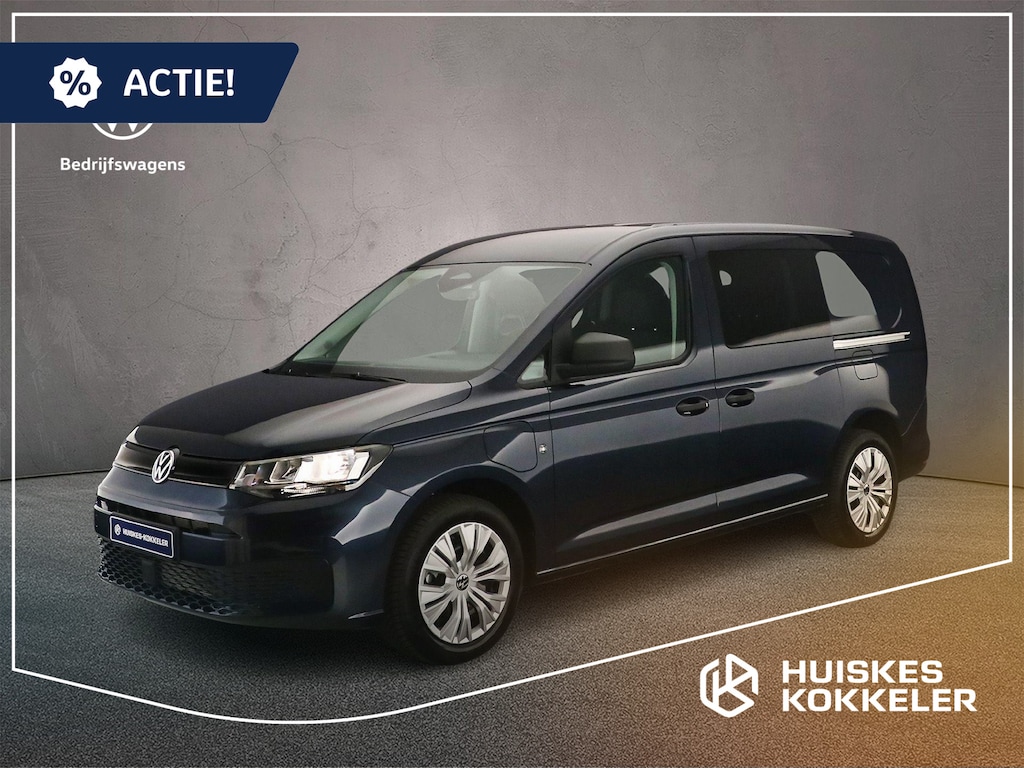 Volkswagen Caddy Maxi Flexible 1.5 TSI eHybrid | Trekhaak | 5-zitplaatsen opklapbare dubbele cabine  | AppleCarplay-AndroidAuto draadloos | > Netto-ACTIE-Prijs; bij koop of lease via HK / excl. kosten rijklaarmaken <
