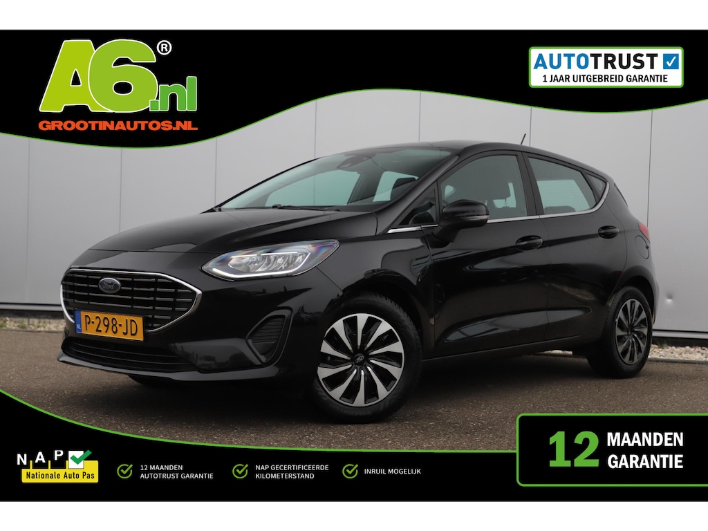 Ford Fiesta 1.0 EcoBoost Hybrid Titanium Navigatie Carplay Android Climate & Cruise Control Parkeersensor