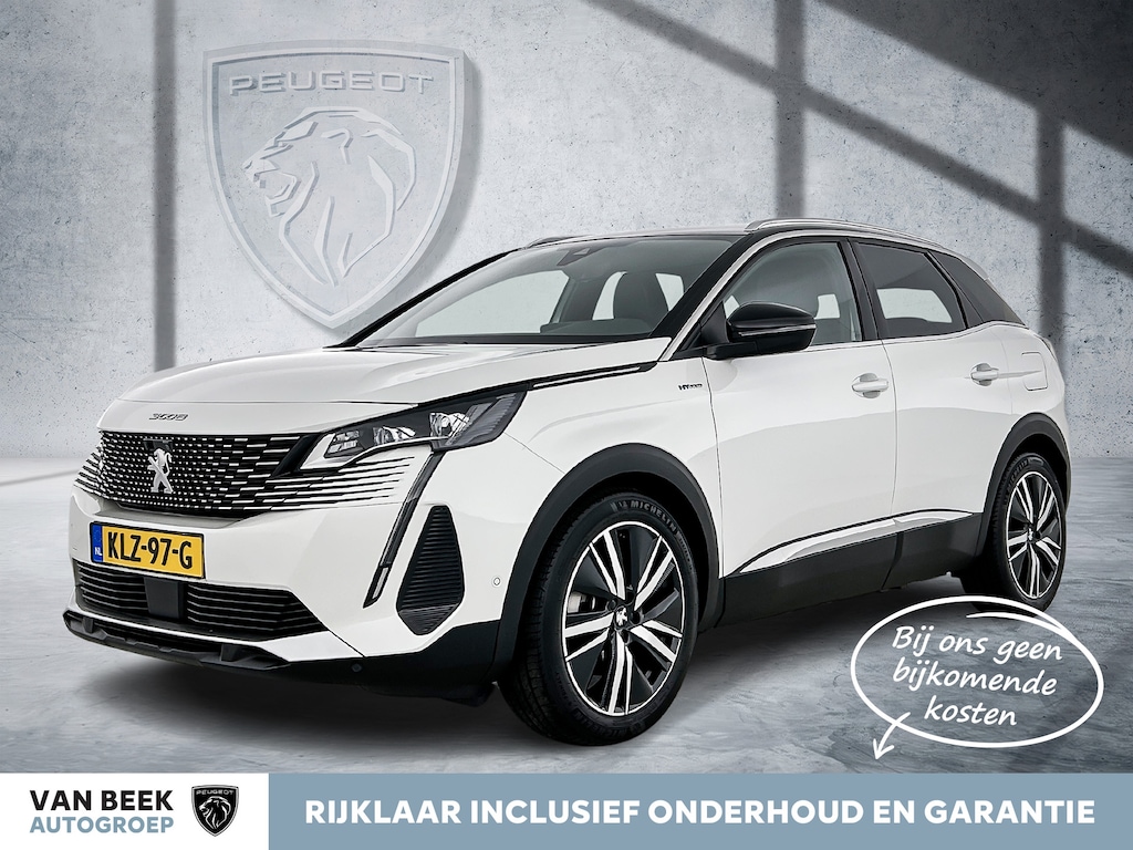 Peugeot 3008 Hybrid 225 pk Automaat GT | Rijklaar | Adaptive Cruise | Focal Audio | Leder |