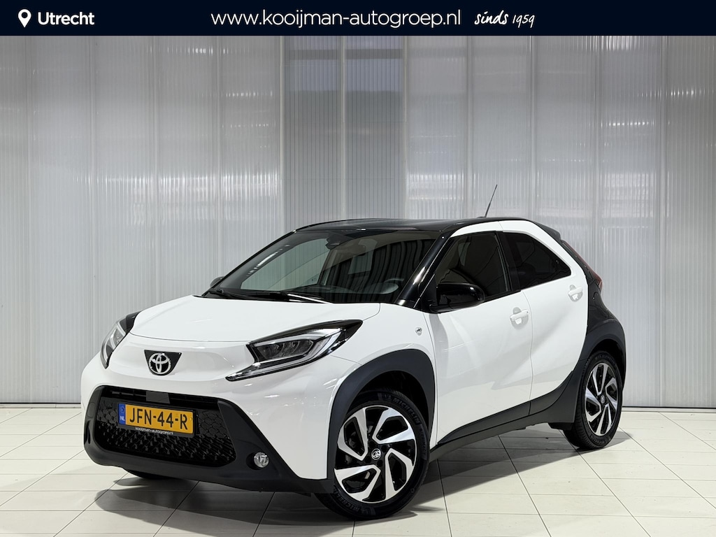 Toyota Aygo X 1.0 VVT-i S-CVT Pulse Dealer onderhouden , Automaat , 2 tone Lak , 17'' LM Velgen , BTW Auto , Orgineel NL