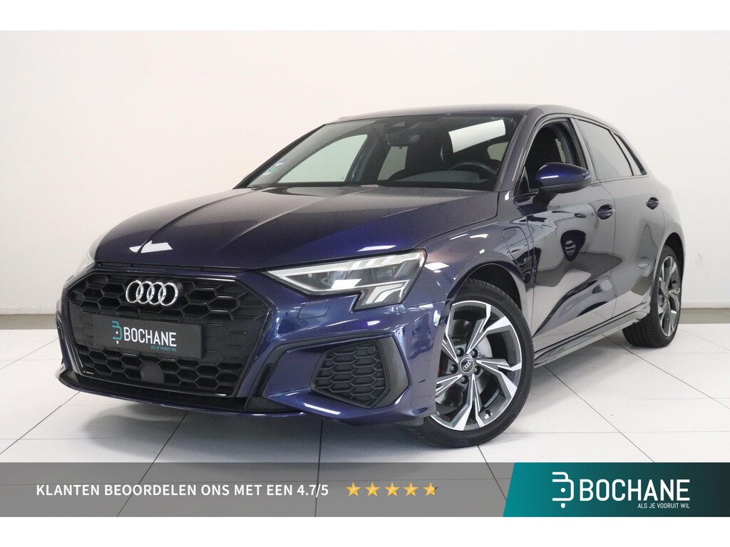 Audi A3 Sportback 45 TFSI e S edition Competition | Parkeersensoren | Adaptieve cruise | 18"Lichtmetaal | Climate control | AppleCarplay AndroidAuto |