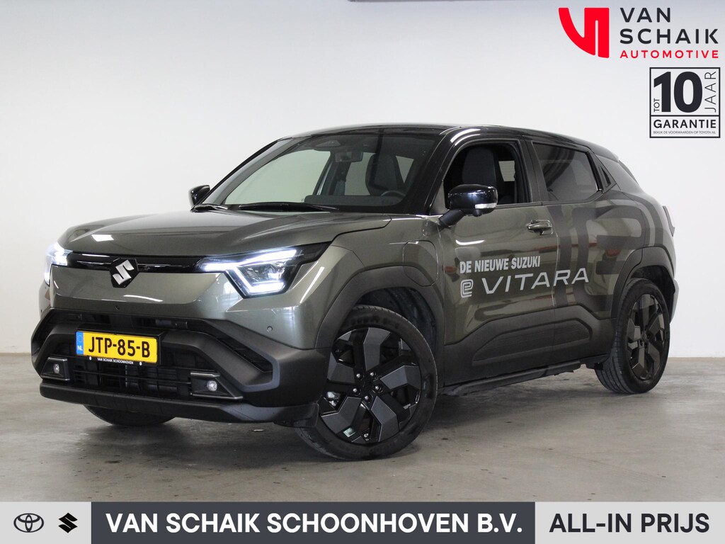 Suzuki e-Vitara Style 61 kWh | NL-auto | panoramadak | rondom camera | deel leder | dealer onderhouden