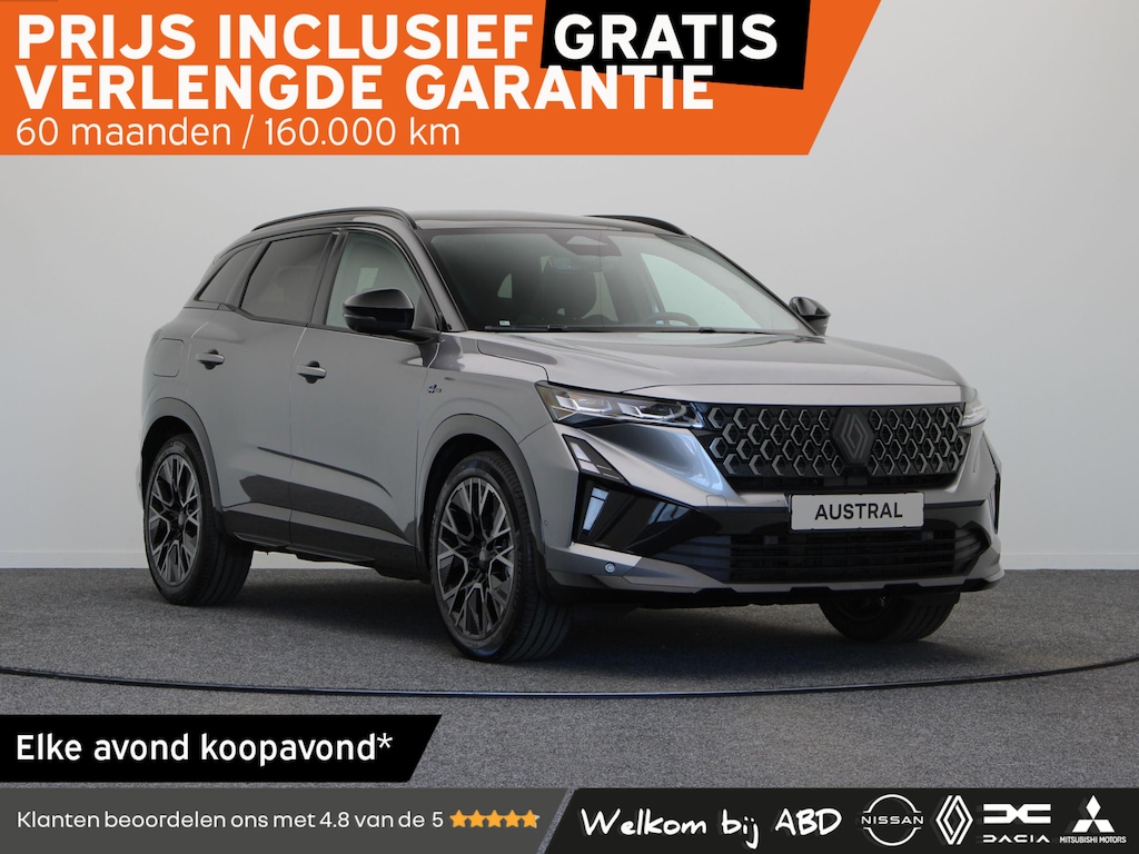 Renault Austral E-Tech full hybrid 200pk esprit Alpine | Vijf jaar garantie | 4Control | Panoramisch dak | Harman Kardon | 360 graden camera |