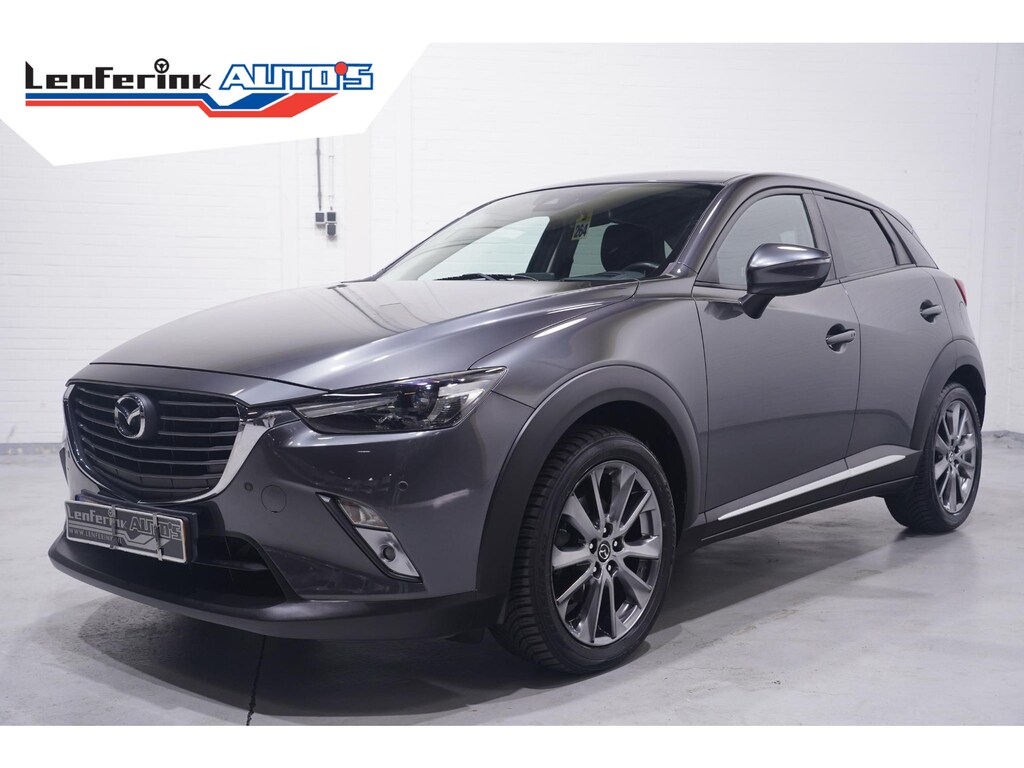 Mazda CX-3 2.0 SkyActiv-G 120 GT-Luxury NAP Camera Led koplampen Leder Navi Trekhaak PDC Stoelverwarming Memory Led koplampen