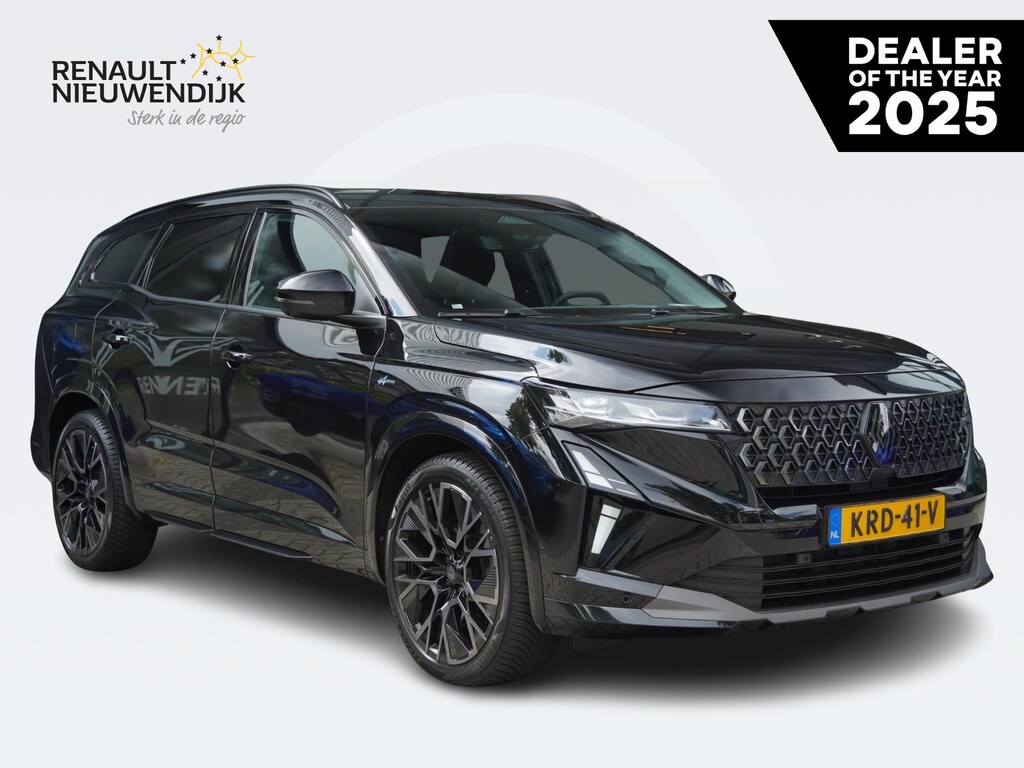 Renault Espace E-Tech full hybrid 200 7p. esprit Alpine / SOLARBAY PANO / NAVI / CAMERA 360 / ELEK. STOELEN / MASSAGE / STOELV. / STUURV. / VOORRUITV. / ELEK. ACHTERKLEP / HEAD-UP / MATRIX LED / 4CONTROL / 20'' LMV