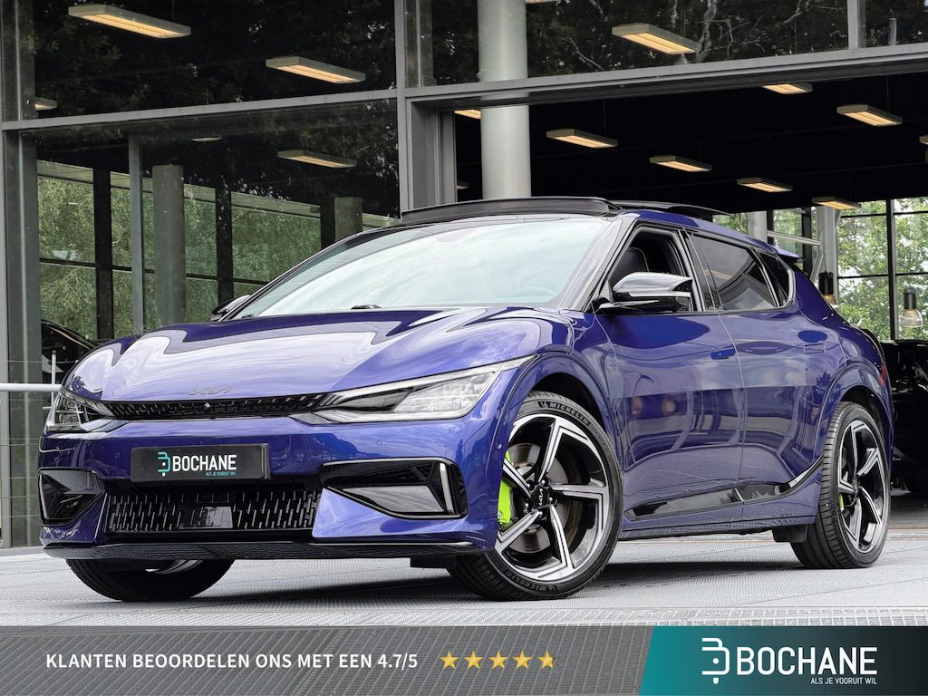 Kia EV6 GT AWD 77.4 kWh 585PK | SOH 95% | Panoramadak | Meriduan Surround Audio | HUD | Dodehoekdetectie | Navigatie