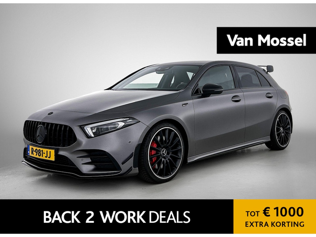 Mercedes-Benz A-klasse AMG 35 4MATIC Premium Plus | ACHTERUITRIJCAMERA | BURMESTER | STOELVERWARMING | SFEERVERLICHTING | MULTIBEAM LED |