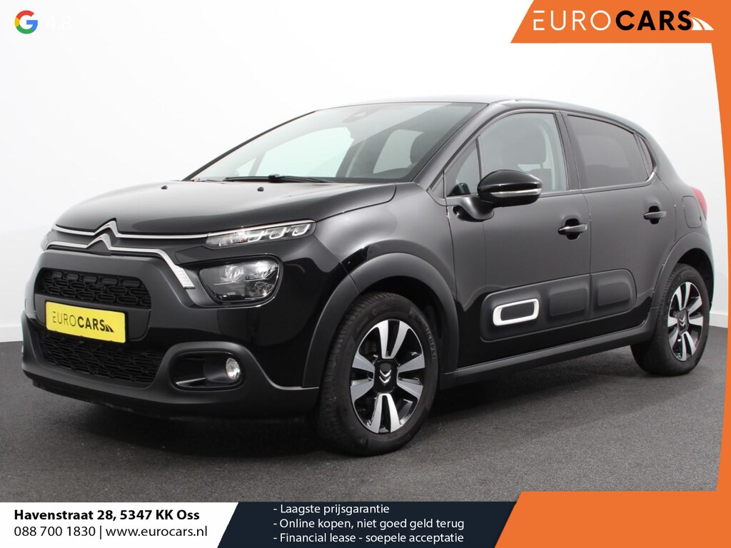 Citroën C3 1.2 PureTech Max Automaat  Airco Navigatie d.m.v.Apple carplay / Android Auto Parksensoren Lichtmetalen Velgen