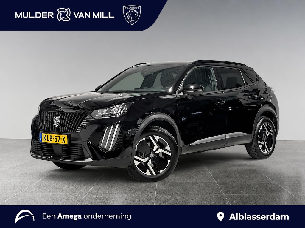 Peugeot 2008 Allure Pack 1.2 Hybrid 145pk e-DCS6 | DODEHOEKBEW. | KEYLESS ENTRY | ADAPTIVE CRUISE | 360° CAMERA | STOELVERW. | CLIMA | LEDER/STOF | DAB+