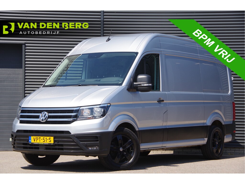 Volkswagen Crafter 35 2.0 TDI L3H3(L2H2) EURO6! 3-ZITS, 140PK, TREKHAAK, 18'' LMV, CRUISE, AIRCO, PARKEERSENSOREN