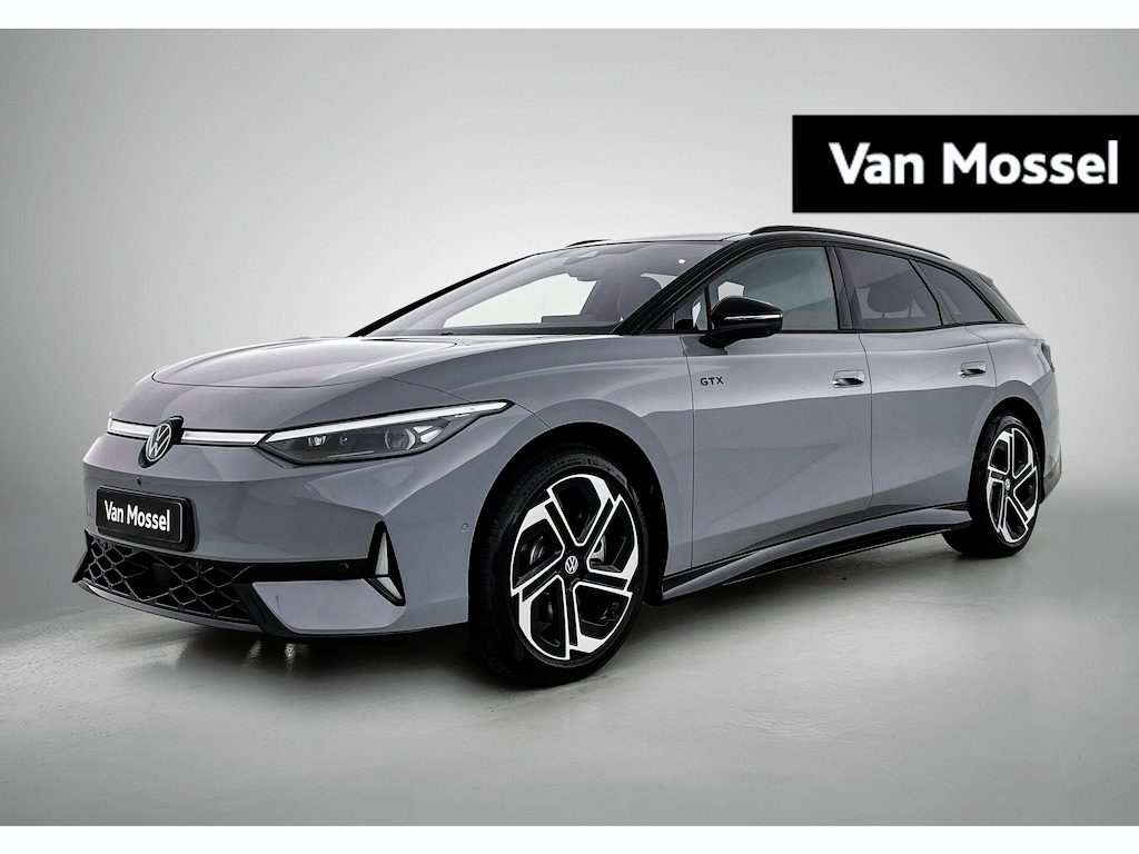 Volkswagen ID.7 Tourer GTX Limited Edition 86 kWh 340 PK 4Motion | Apple Carplay | 360 Camera | Head-up display | Stoelverwarming | Navigatie | Achterklep elektrisch | IQ Lights | Memory stoelen | Android Auto | Dodehoeksensoren | Stuurverwarming | Harman Kardon geluidssysteem | 20" Lichtmetalen velgen |