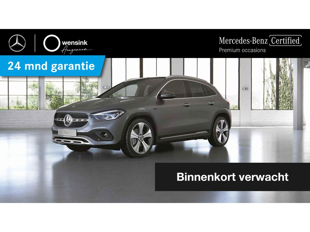 Mercedes-Benz GLA 250 e Progressive | Panoramadak | Trekhaak | Widescreen | 20" lichtmetalen velgen | Stoelverwarming | Getint glas | LED High Performance koplampen |
