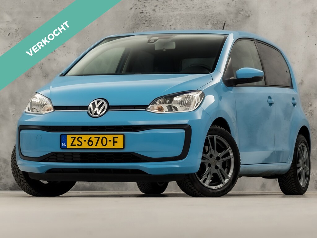Volkswagen Up! 1.0 Sport up! (KLM EDITION, AIRCO, 5 DEURS, CRUISE, PARKEERSENSOREN, GETINT GLAS, SPORTSTOELEN, LM VELGEN, NIEUWSTAAT)