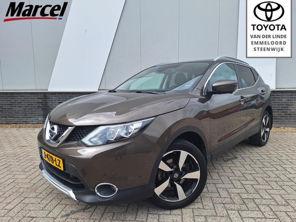 Nissan Qashqai 1.6 N-Connecta 164pk Trekhaak 360Cam Pano PDC v+a Stoelverw.