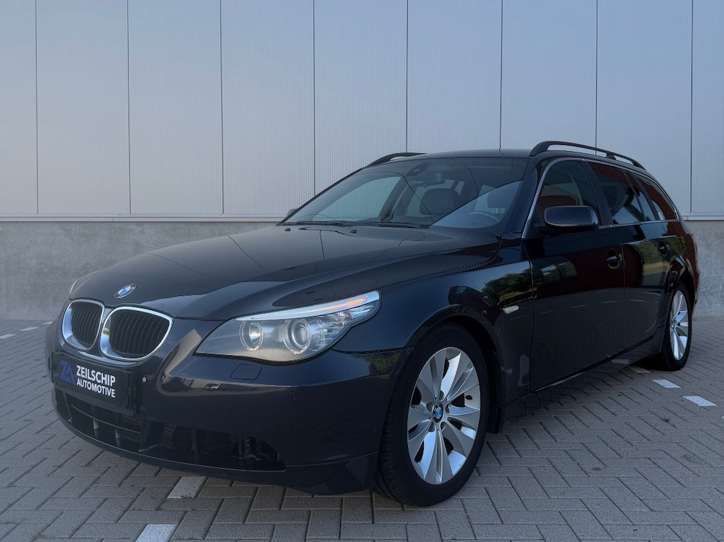 BMW 5-Serie Touring 520d Facelift Corporate Lease Business Line Navi|Leer|Memory|Trekhaak|