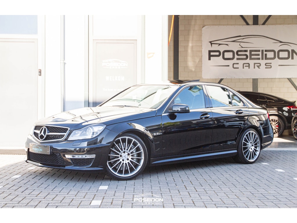 Mercedes-Benz C-klasse AMG C63 FACELIFT | SCHUIFDAK | HARMAN/KARDON | LEER | A.CAMERA | MEMORY | DODEHOEK | BOMVOLL!!