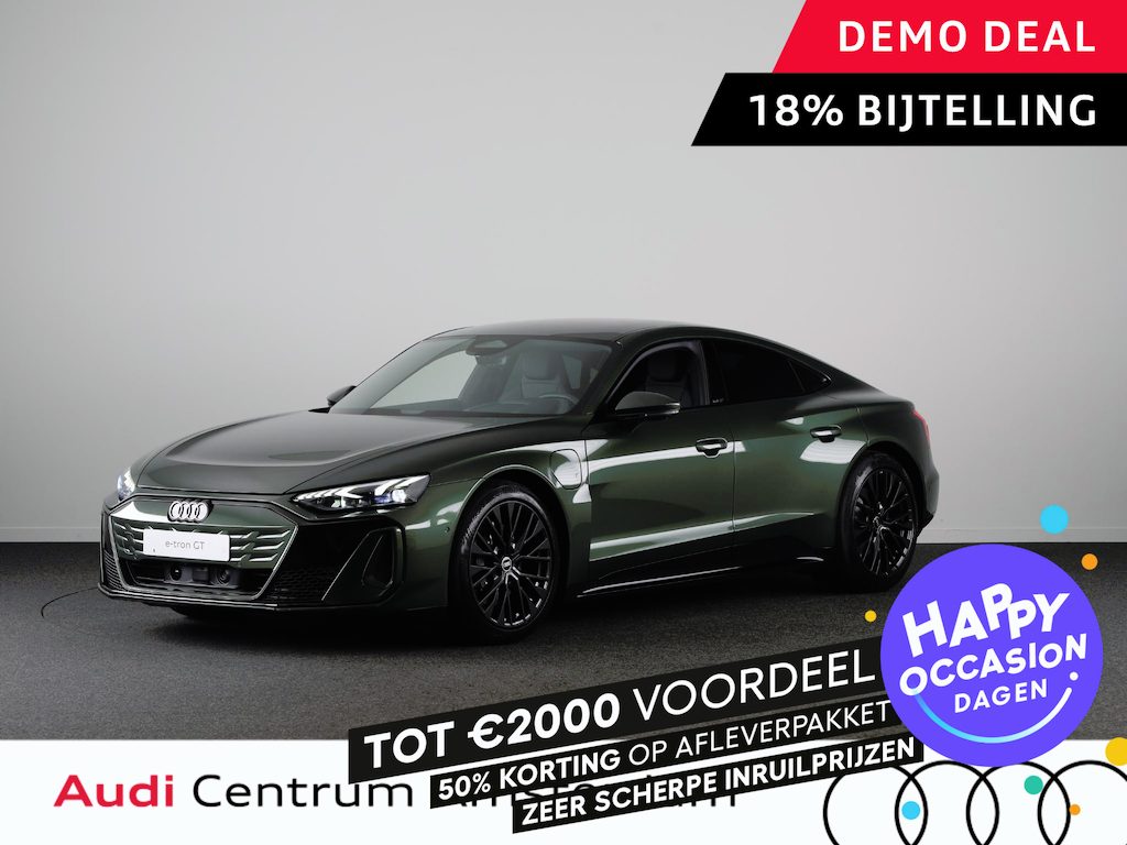 Audi e-Tron GT e-tron GT 504pk | Private lease vanaf € 1.584,- per maand |  B&O | Lederen bekleding | Elektrische verstelbare voorstoelen met geheugen | Panoramadak | Audi Exclusive kleur