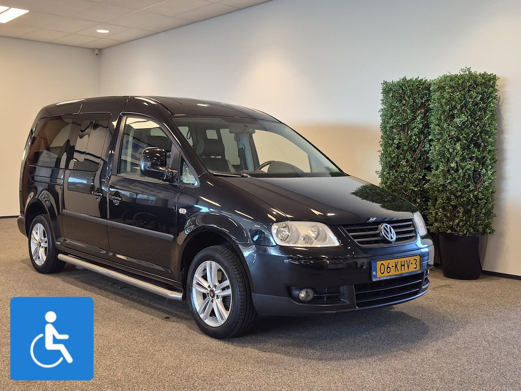 Volkswagen Caddy Maxi Rolstoelauto 5+1