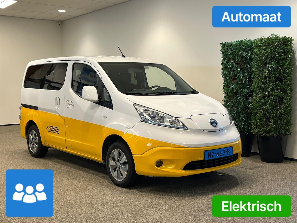 Nissan NV200 Evalia 7 Pers. TAXI / Groepsvervoer Elektrisch (24 kWh - 185 km WLTP)