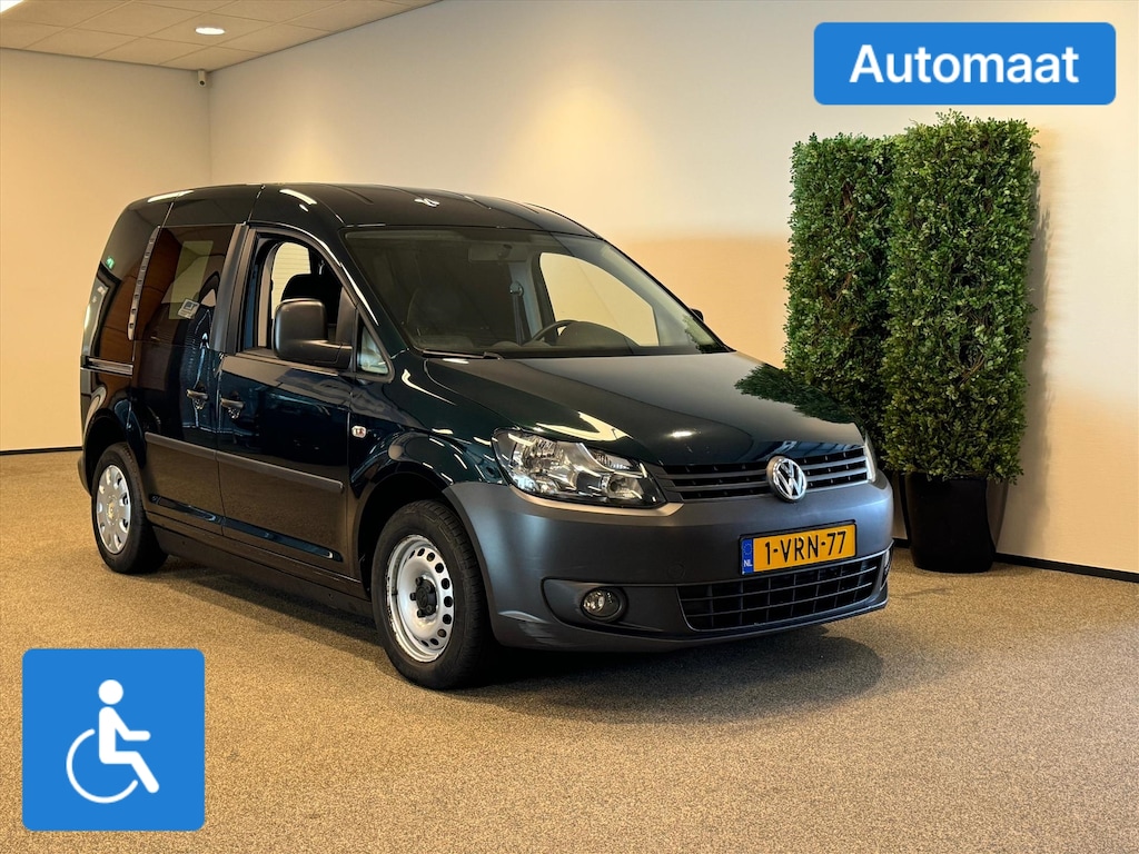 Volkswagen Caddy Rolstoelauto 1+1 Automaat Zelfrijder - rolstoel achter het stuur
