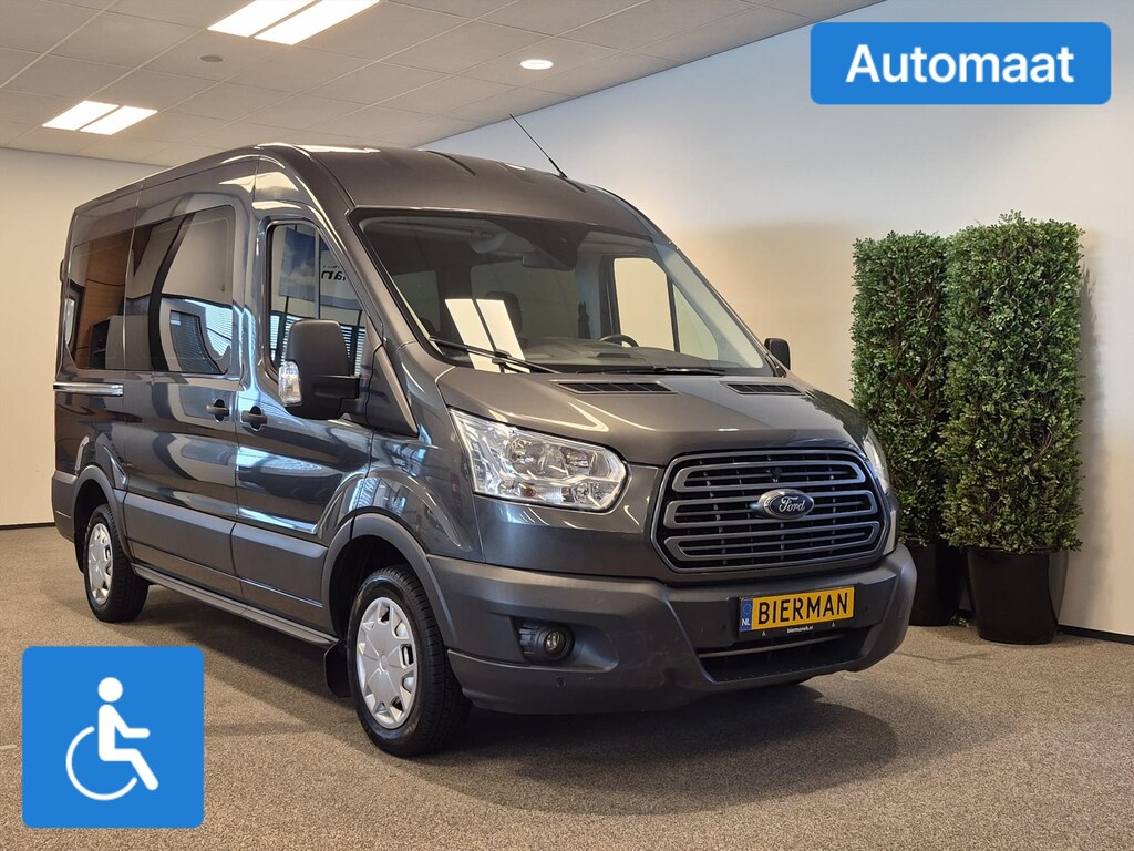 Ford Transit L2H2 Rolstoelbus Automaat - rolstoel voorin