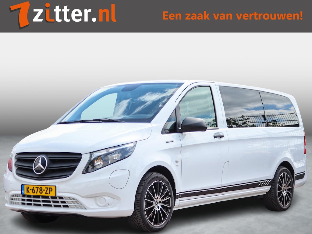 Mercedes-Benz eVito Tourer PRO L2 90 kWh 9-Persoons, DAB, Cruise Control, Stoelverwarming, SOH 97,77%