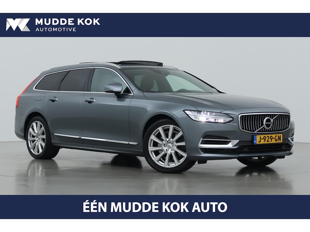 Volvo V90 T8 Inscription | Luchtvering | Trekhaak | Panoramadak | Head-Up | BLIS | Nappa Leder | ACC