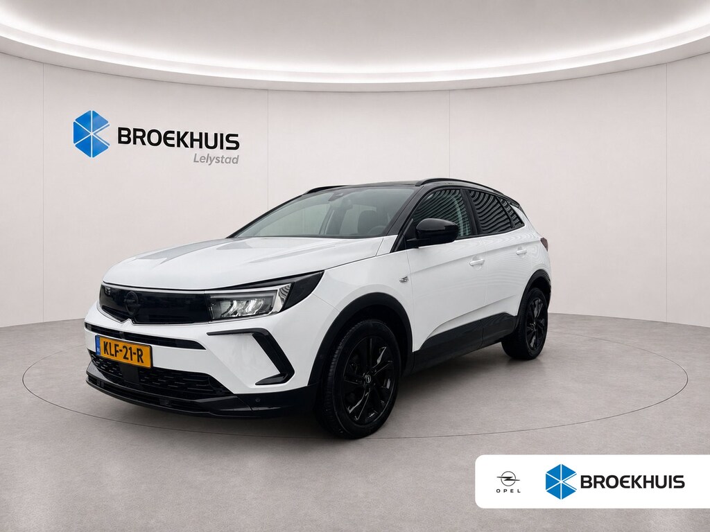 Opel Grandland 1.2 TURBO 130PK LEVEL 4 GS AUTOMAAT / NAVI / LEDER / CLIMA / LED / PDC / AGR / 18" LMV / CAMERA / WINTERPAKKET / BLUETOOTH / CRUISECONTROL / 1E EIGENAAR / NIEUWSTAAT !!