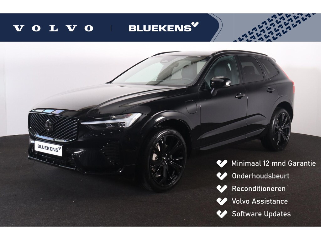 Volvo XC60 T6 Recharge AWD Plus Black Edition - Panorama/schuifdak - IntelliSafe Assist & Surround - Harman/Kardon audio - 360º Camera - Verwarmde voorstoelen, stuur & achterbank - Parkeersensoren voor & achter - Elektr. bedienb. voorstoelen met geheugen - Head up display - Draadloze tel. lader - Extra getint glas - 21' LMV