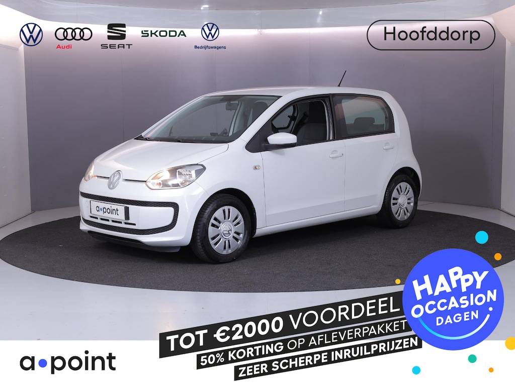 Volkswagen Up! 1.0 move up! BlueMotion Automaat|  navi via app| Airco| el. ramen