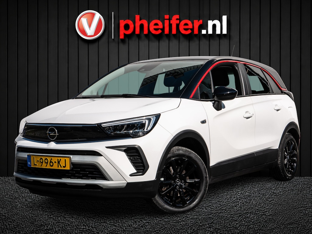 Opel Crossland 1.2 Turbo GS Line Trekhaak/ Stoel-stuurverwarming/ Carplay/ Camera/ Navigatie Apps