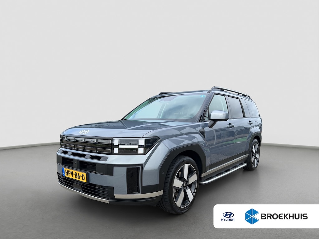 Hyundai Santa Fe 1.6 T-GDI 252pk PHEV Premium Plus 4WD 7p. | Elektrische trekhaak | Sidesteps | Premium Audio | Bestuurdersstoel met geheugen | Dodehoek detectie | Full-LED koplampen | Head-up display | Stoelventilatie | 360 graden camera