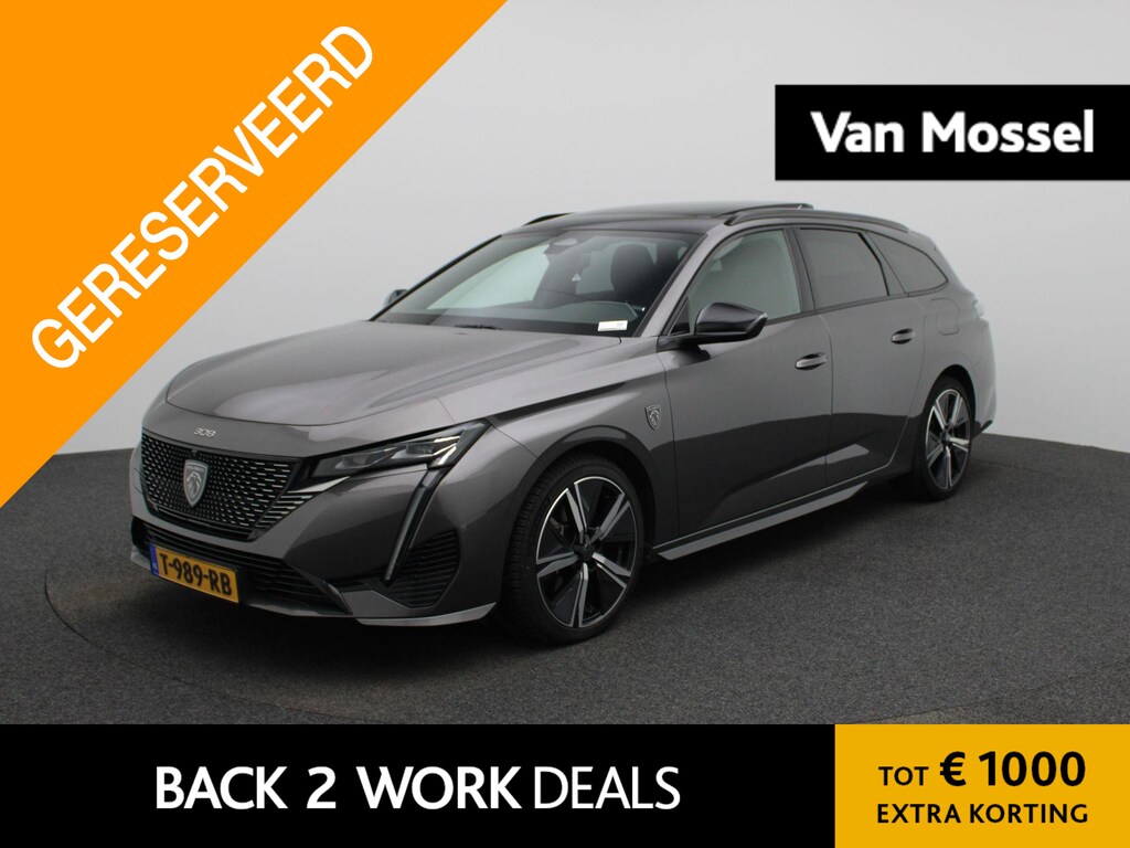 Peugeot 308 SW 1.6 Plug-in Hybrid 180 GT | Apple Carplay / Android Auto | Panoramadak | Camera | Parkeersensoren | Stoelverwarming |