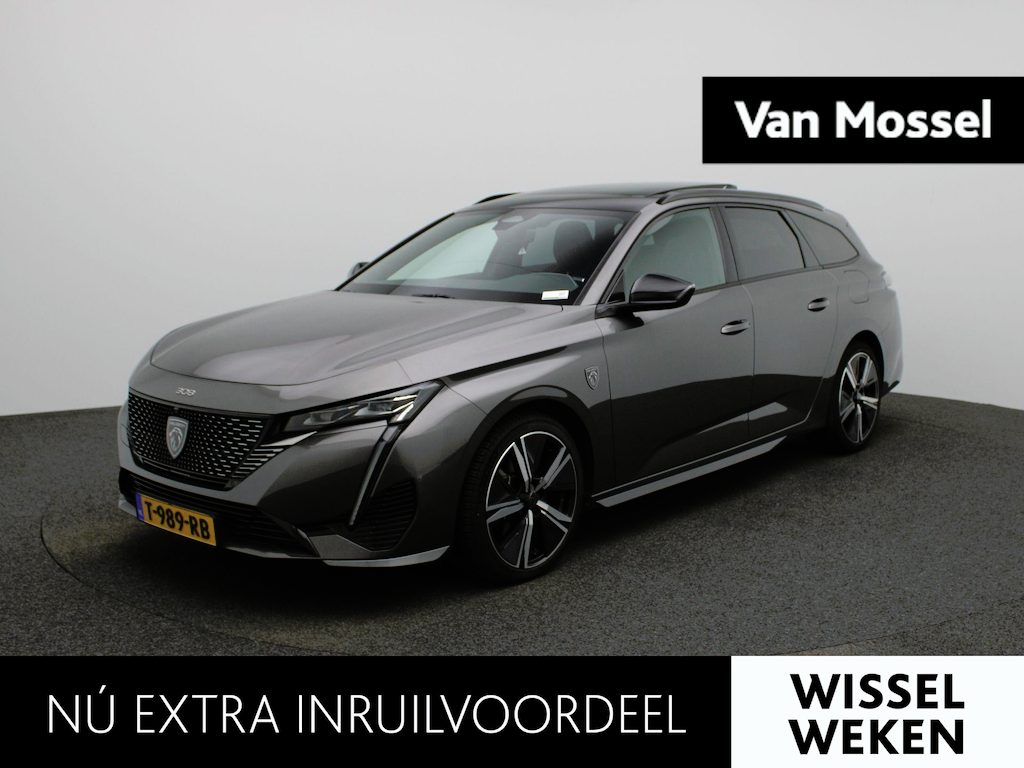 Peugeot 308 SW 1.6 Plug-in Hybrid 180 GT | Apple Carplay / Android Auto | Panoramadak | Camera | Parkeersensoren | Stoelverwarming |
