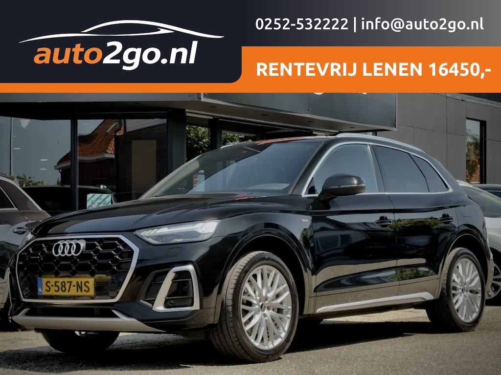 Audi Q5 55 TFSI e AUT7 S-LINE EDITION PANODAK LEDER NAVI CAMERA DIGI-DASH APPLE-CARPLY LED LMV PDC NIEUWSTE MODEL !!