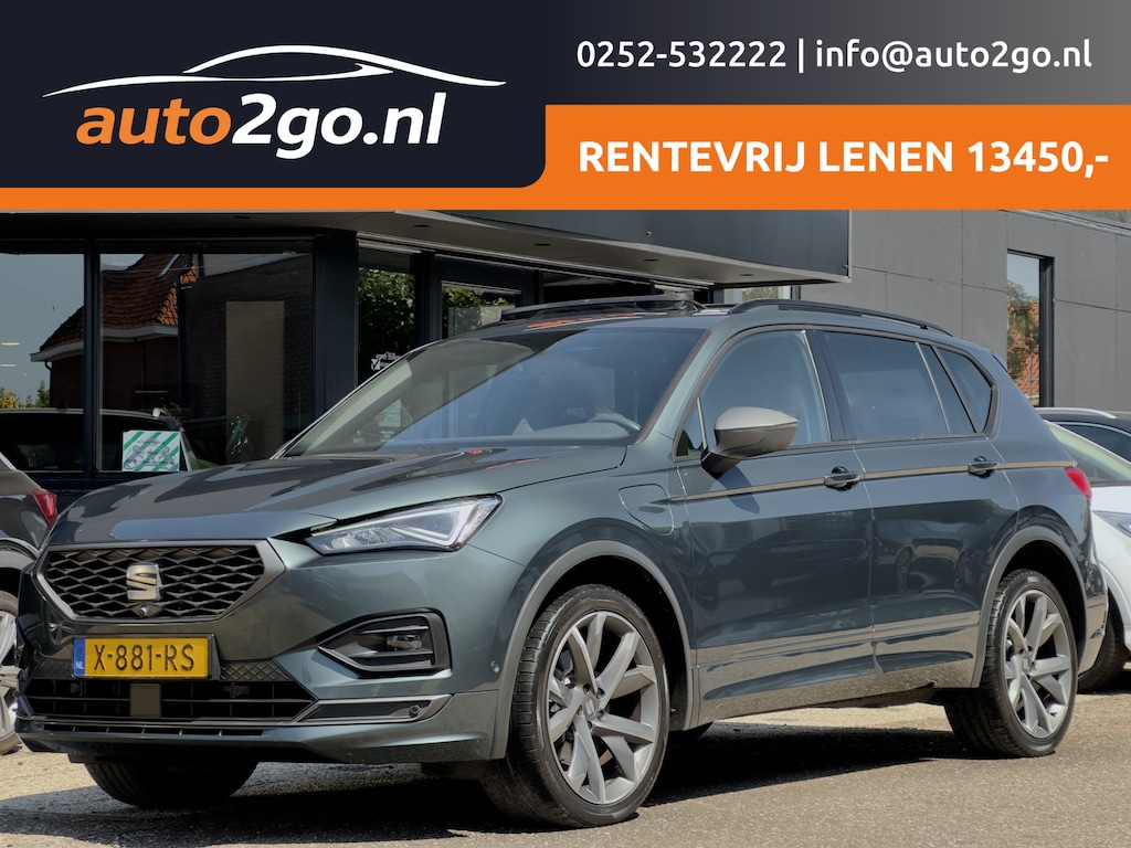 SEAT Tarraco 1.4 TSI e-HYBRID FR AUT6 PHEV INTENSE PANODAK LEDER NAVI CAMERA DIGI-DASH APPLE-CARPLAY LED LMV PDC