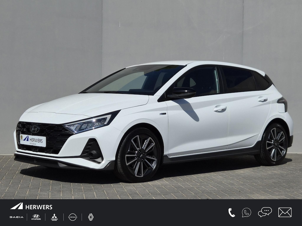 Hyundai i20 1.0 T-GDI N Line / Stuur- & Stoelverwarming / Achteruitrijcamera / Navigatie via Apple Carplay of Android Auto / Cruise control / Climate control / Lane assist /