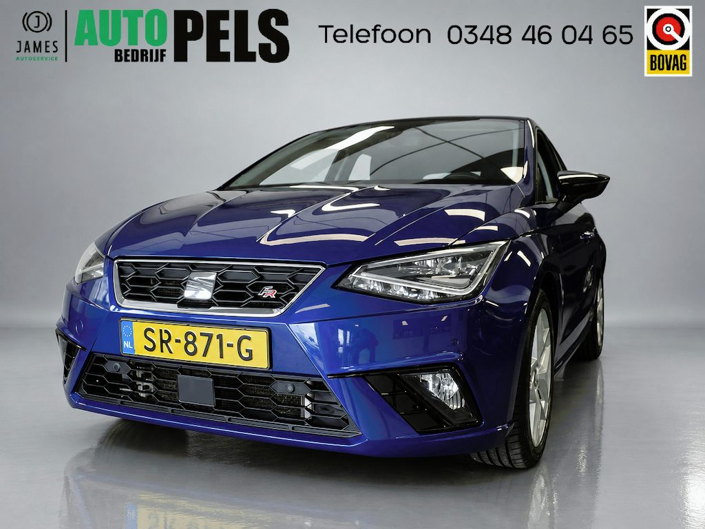 SEAT Ibiza 1.0 TSI 116pk!!, FR Business Intense!!, Navigatie, Clima controle, Cruise controle, Elek ramen, Beats Audio, Achteruitrijcamera, Xenon, Schuif/Panodak, Pdc V/A, Lm velgen 17'', Nederlandse auto!! Bovag afleverpakket 695,-